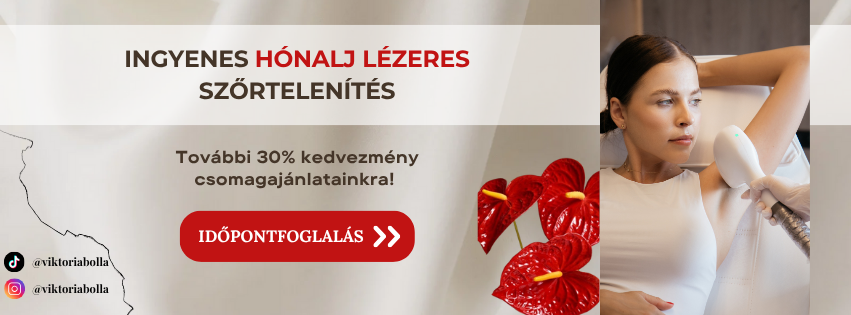 Ingyenes egy alkalmas hónal lézeres szőrtelenítés, illetve további 30% kedvezmény csomagajánlatainkra, a Dunaderm Clinic-án